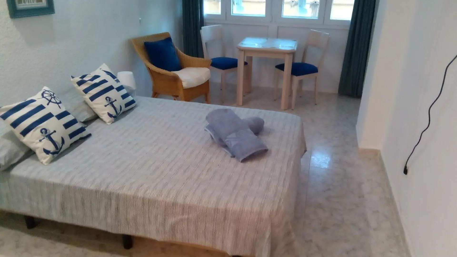 Los Cisnes Beach Studio 100M Playa location